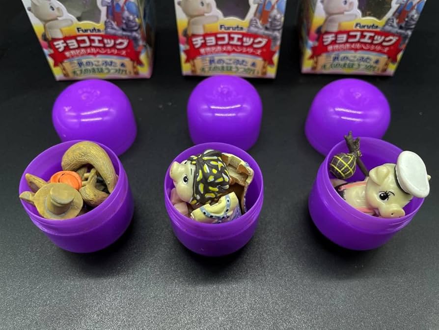 チョコエッグ　世界の名作メルヘンシリーズ 「三匹のこぶた」と「オズの魔法使い」 Amazon | チョコエッグ 世界名作メルヘンシリーズ第1弾 三匹の子